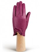 Перчатки женские подкладка из шелка IS233 cranberry (Eleganzza)