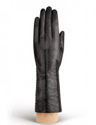 Перчатки женские подкладка из шелка IS259 black (Eleganzza)