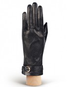 Перчатки женские подкладка из шелка IS303 black (Eleganzza)