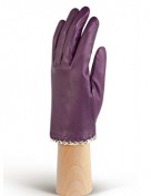 Перчатки женские подкладка из шелка IS6500 amethyst (Eleganzza)