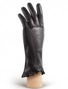 Перчатки женские подкладка из шелка IS803 black (Eleganzza)