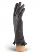 Перчатки женские подкладка из шелка IS803 grey (Eleganzza)