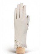 Перчатки женские подкладка из шелка IS803 ivory (Eleganzza)