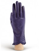 Перчатки женские подкладка из шелка IS803 violetblue (Eleganzza)