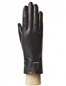 Перчатки женские подкладка из шелка IS851 black (Eleganzza)