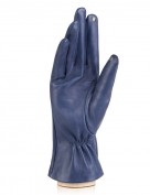 Перчатки женские подкладка из шелка TOUCH F-IS5500 d.blue (Eleganzza)