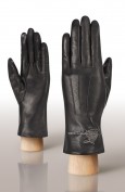 Перчатки женские подкладка из шелка TOUCH IS02023 black (Eleganzza)