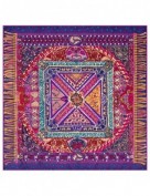 Платок женские шелк 90х90 B04-3175-10 (Eleganzza)