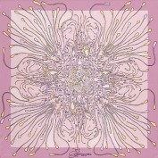 Платок женские шелк 90х90 D03-1124-09 (Eleganzza)