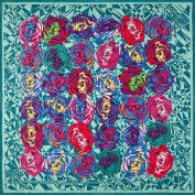 Платок женские шелк 90х90 D03-1125-11 (Eleganzza)