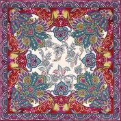 Платок женские шелк 90х90 D03-1132-08 (Eleganzza)