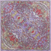 Платок женские шелк 90х90 D03-1141-09 (Eleganzza)
