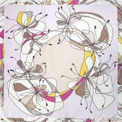 Платок женские шелк 90х90 KE04-7005-03 (Eleganzza)