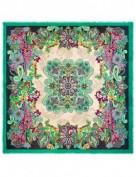 Платок женские шелк+шерсть+мод 140х140 KE16-7006-05 (Eleganzza)