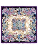 Платок женские шелк+шерсть+мод 140х140 KE16-7006-12 (Eleganzza)