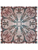 Платок женские шелк+шерсть+мод 140х140 KE16-7007-05 (Eleganzza)