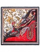 Платок женские шерсть 90х90 KE41-7010-07 (Eleganzza)