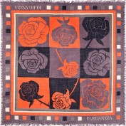 Платок женские шерсть+кашемир 90х90 Y42-7122-04 (Eleganzza)