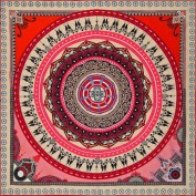 Платок женские шерсть+шелк 90х90 B43-3136-18 (Eleganzza)