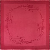 Платок женские виск+шерсть+шелк 140х140 F35-2003-08 (Eleganzza)