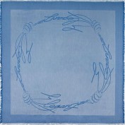 Платок женские виск+шерсть+шелк 140х140 F35-2003-12 (Eleganzza)