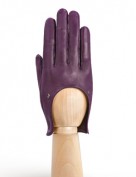 Водительские перчатки кожаные без пальцев HP01200 amethyst (Eleganzza)