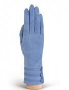 Зимние кожаные женские перчатки подкладка из шелка HP02013 surf (Eleganzza)