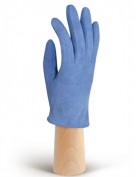 Зимние кожаные женские перчатки подкладка из шелка IS02011 surf (Eleganzza)